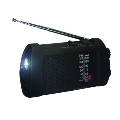 Buy Wind-up Radio with Torch from our Portable Radio range - Tesco