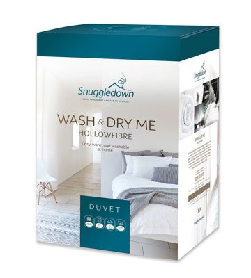 Buy Snuggledown Wash And Dry Me Hollowfibre Thermofill 7 Tog Duvet