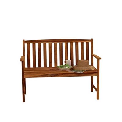 Buy Alexander Rose Acacia Monte Carlo Garden Bench 4ft 