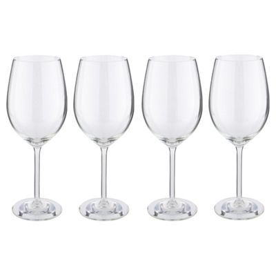 plastic wine glasses tesco