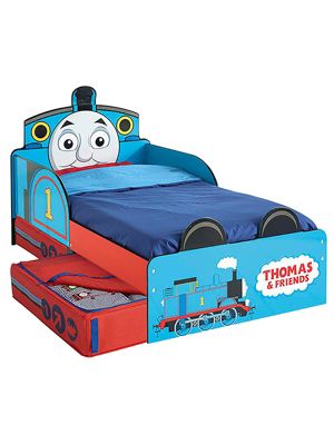 Buy Thomas the Tank Engine Toddler Bed with Storage & Foam ...