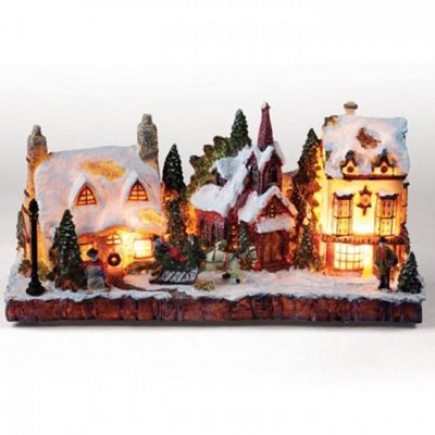 Buy Premier Decorations Lit Xmas Village Scen from our All Christmas