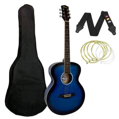 Buy Tiger Acoustic Guitar for Beginners - Blue from our All Acoustic ...