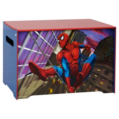 Buy SpiderMan Toy Box from our Nursery Storage range - Tesco