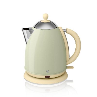 Buy Swan Retro Jug Kettle, 1.7L - Sage Green from our Jug Kettles range ...