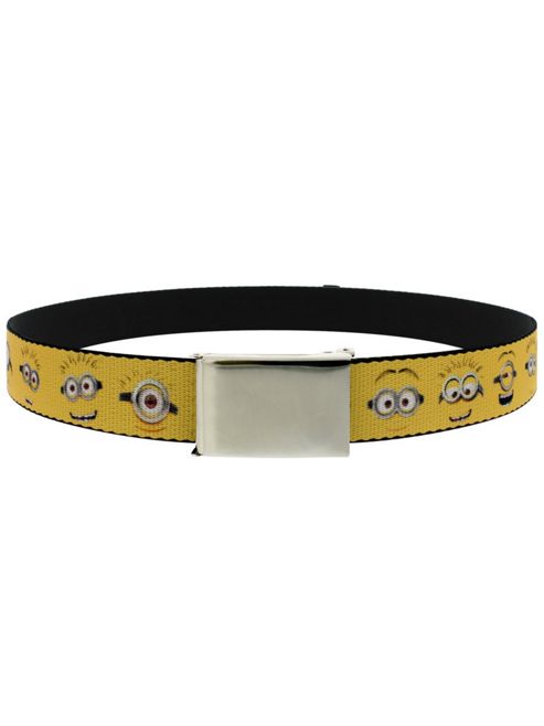 Buy Despicable Me Minion Expressions Web Belt 119x3cm from our Men's ...