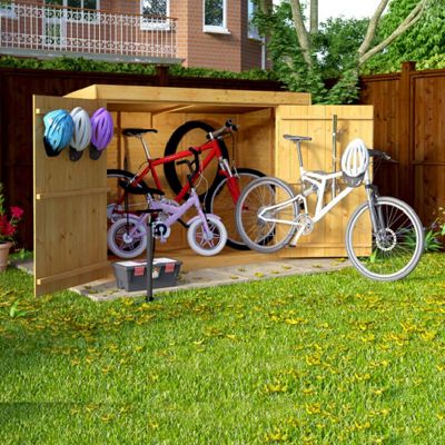 Buy BillyOh Mini Keeper Overlap Pent Bike Store Shed 6x3 