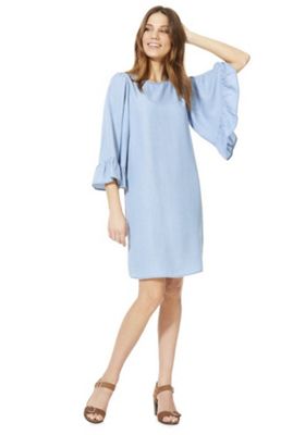 linen shift dress tesco