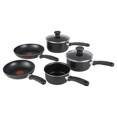 Buy Tefal Delight 5 Piece Non-Stick Saucepan Set from our Saucepan Sets ...