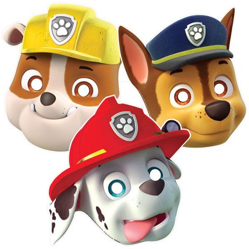 Buy Paw Patrol Party Masks from our All Party Decorations range - Tesco