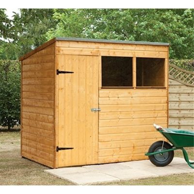 buy rowlinson 4x6 double door wooden shed from our wooden