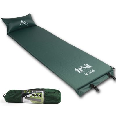 Buy Trail Self-Inflating Camping Mat With Pillow - Green from our Air