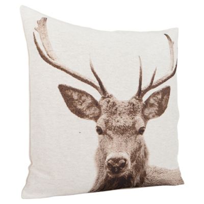 Buy Stag Head Cushion from our Cushions range - Tesco