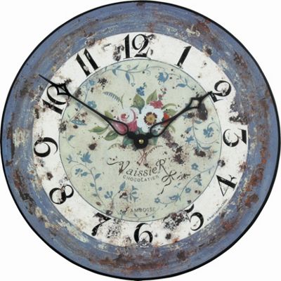 Buy Roger Lascelles Clocks Antique Rose Wall Clock from our Clocks ...