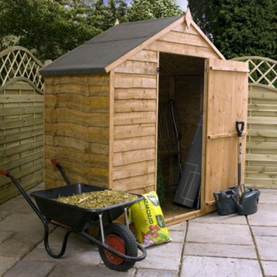 Buy 3x6 Windowless Budget Rustic Shed from our Wooden 