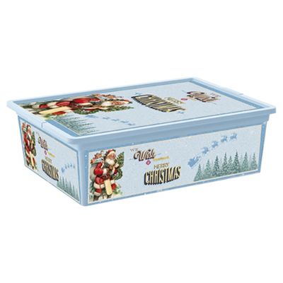 Buy Christmas Decorations Storage Box with Lid  Large from our All