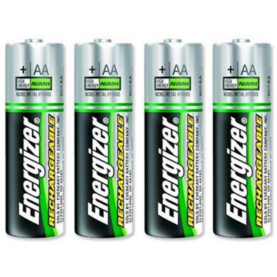 Buy Energizer 2000 mAh Rechargeable AA Batteries - 4 Pack from our ...