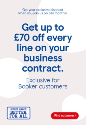 Booker offer - Up to £70 off
