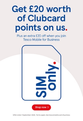 Get £20 worth of Clubcard points on us.