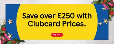 Save over £250 with Clubcard prices this Christmas 
