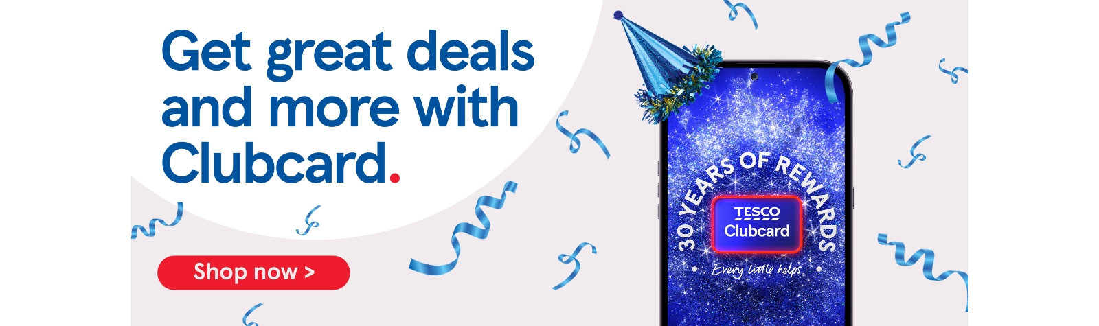 Get great deals and more with Clubcard.