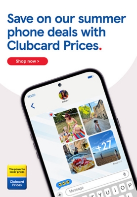 Save on our summer phone deals with Clubcard Prices