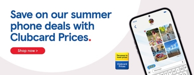 Save on our summer phone deals with Clubcard Prices