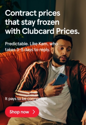 Frozen Prices with Clubcard prices. It pays to be connected. Shop Now
