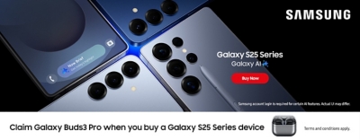 Claim Galaxy Buds3 Pro when you buy a Galaxy S25 Series device