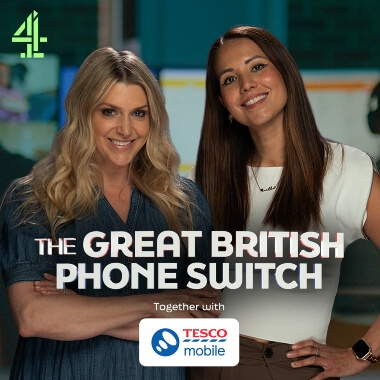 The Great British Phone Switch, with Channel 4 and Tesco Mobile, in partnership with Internet Matters