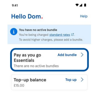 Pay As You Go Essentials Help & FAQs | Tesco Mobile