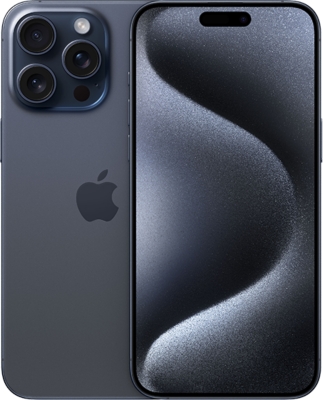 Apple iPhone 15 Pro Max Blue Titanium
