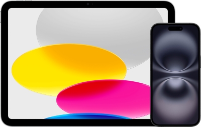 Apple iPhone 16 with iPad A16