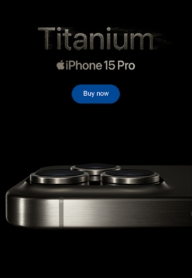 Buy iPhone 15 Pro at Tesco Mobile