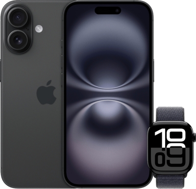 iPhone 16 with Apple Watch Series 10 for business