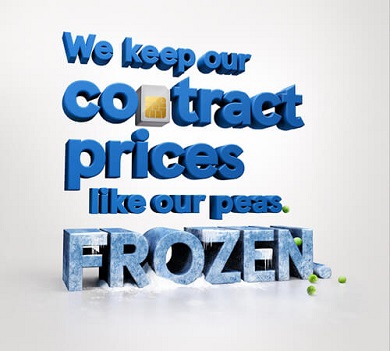 Frozen prices