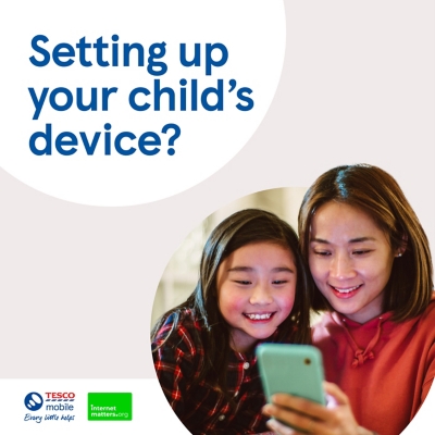 setting up your childs device this summer